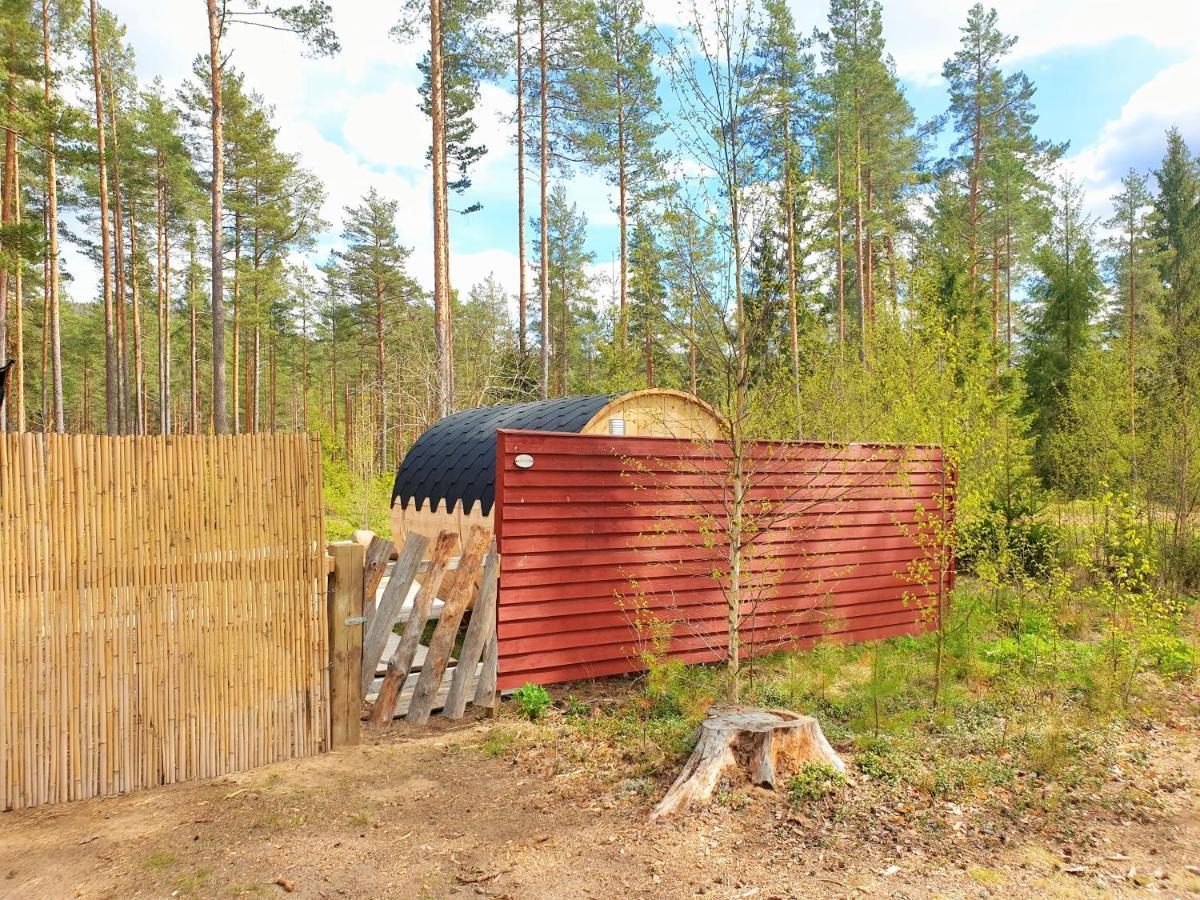 Hostel And Vandrarhem Lupin Naturcamping Lagom Gräsmark Kültér fotó