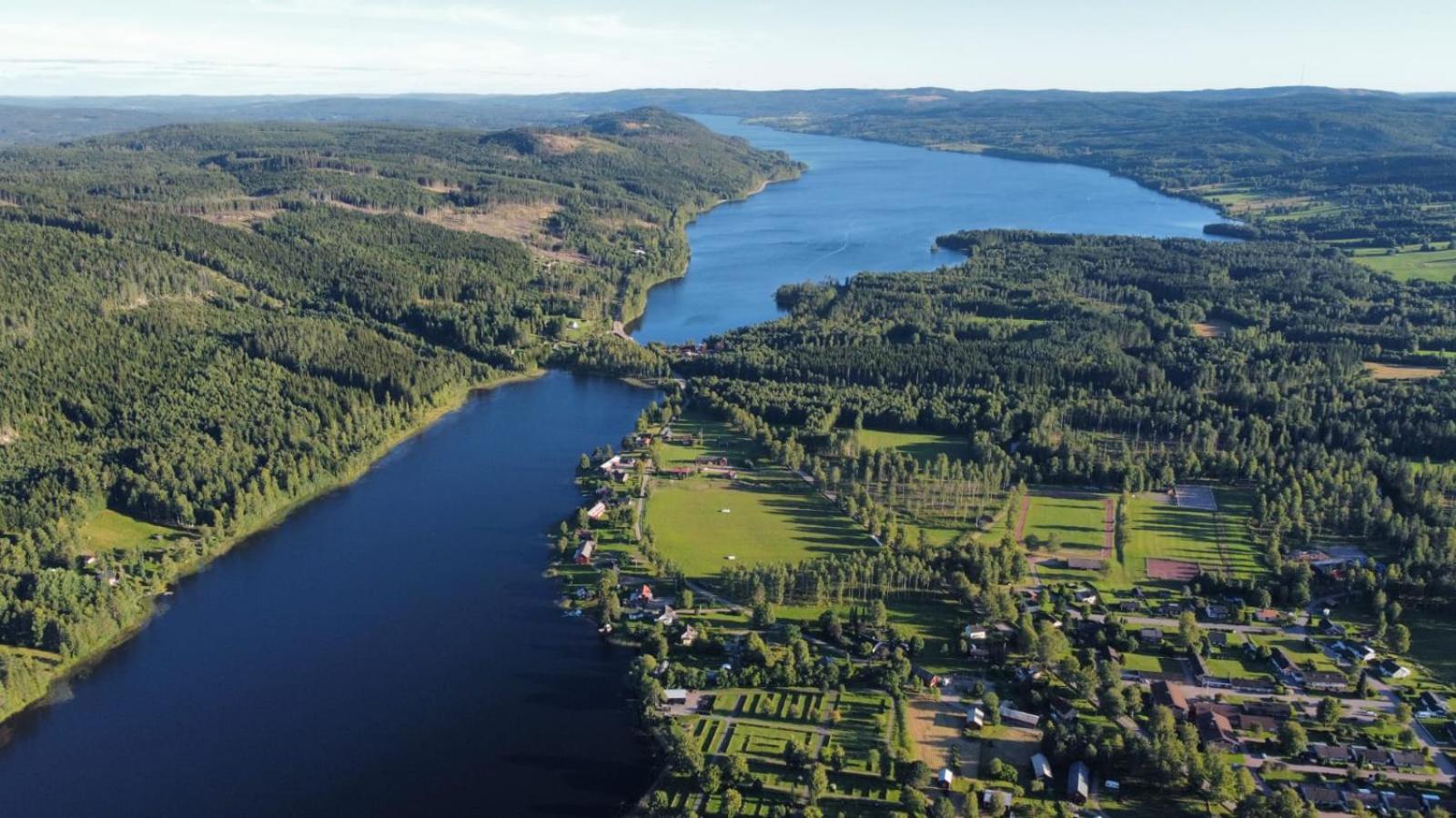Hostel And Vandrarhem Lupin Naturcamping Lagom Gräsmark Kültér fotó